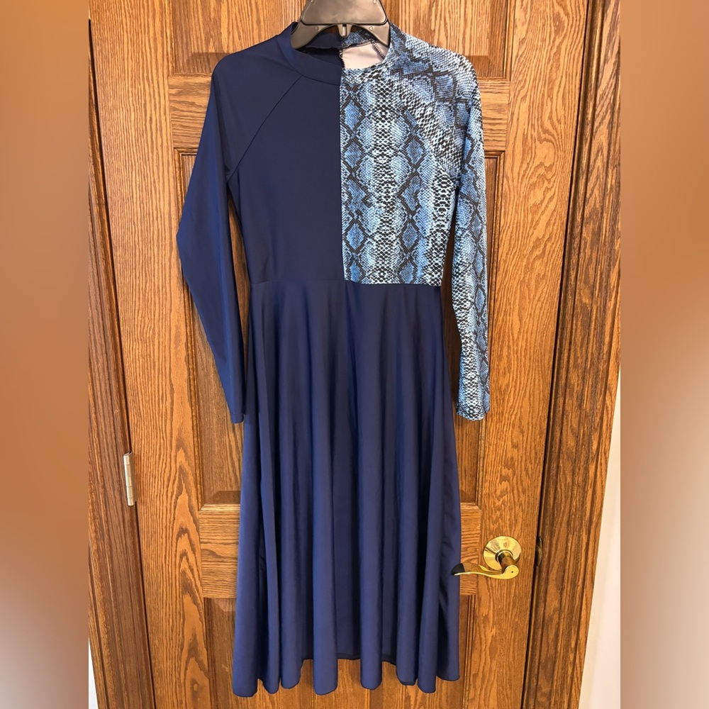 Snake swim dress